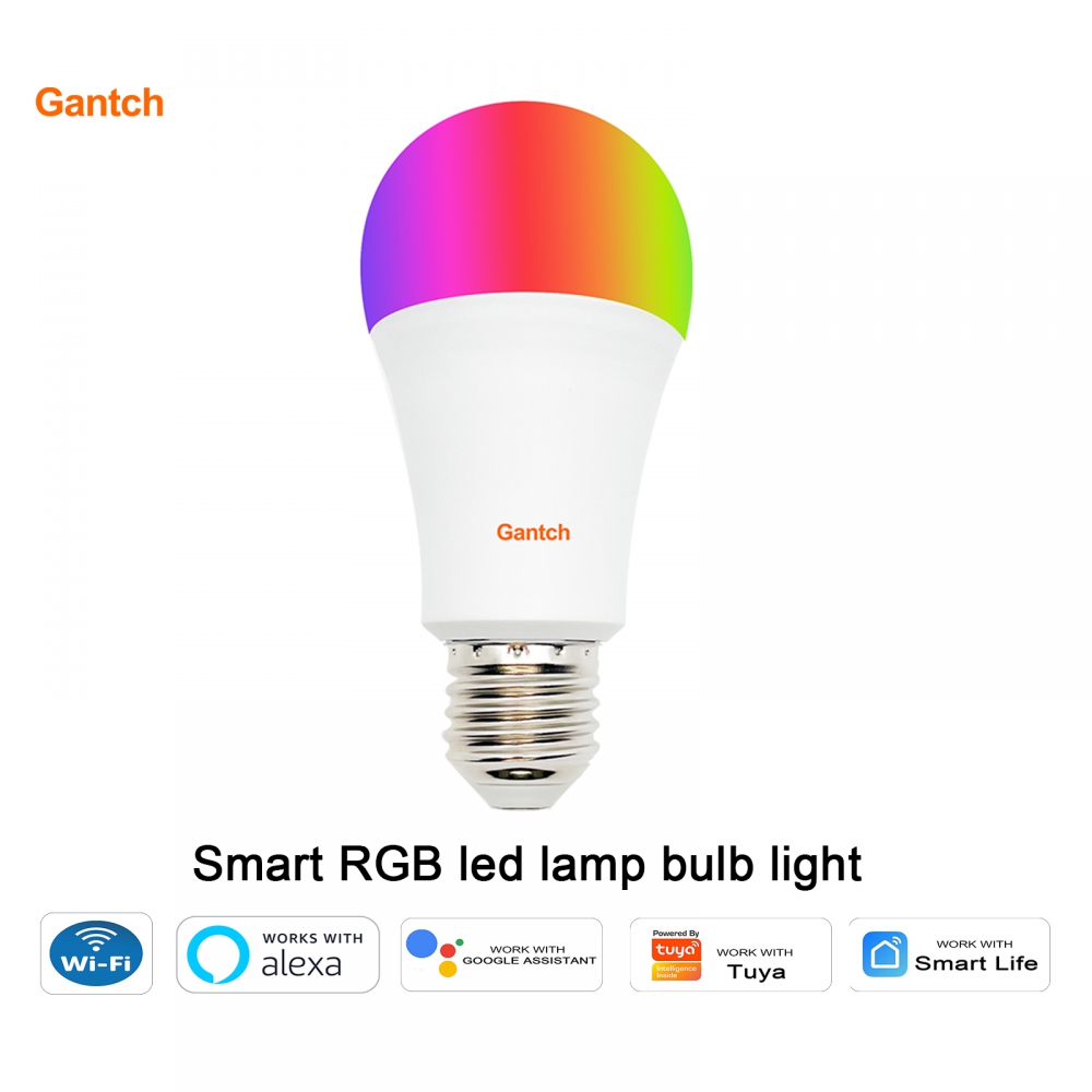Smart led lamp  led bulb light A60-RGB 