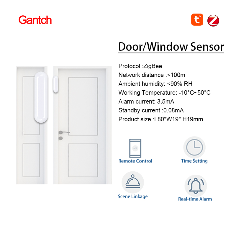 ZigBee Smart door magnetic detector