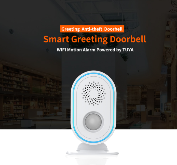 Smart Tuya Wifi Greeting Anti-theft Doorbell